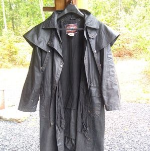 Australian Oilskin Duster Heavy Longcoat